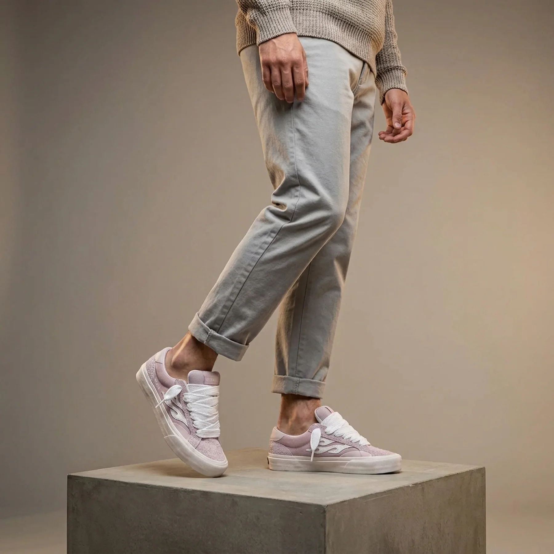 Кросівки чоловічі Straye Logan Puff Dusty Pink