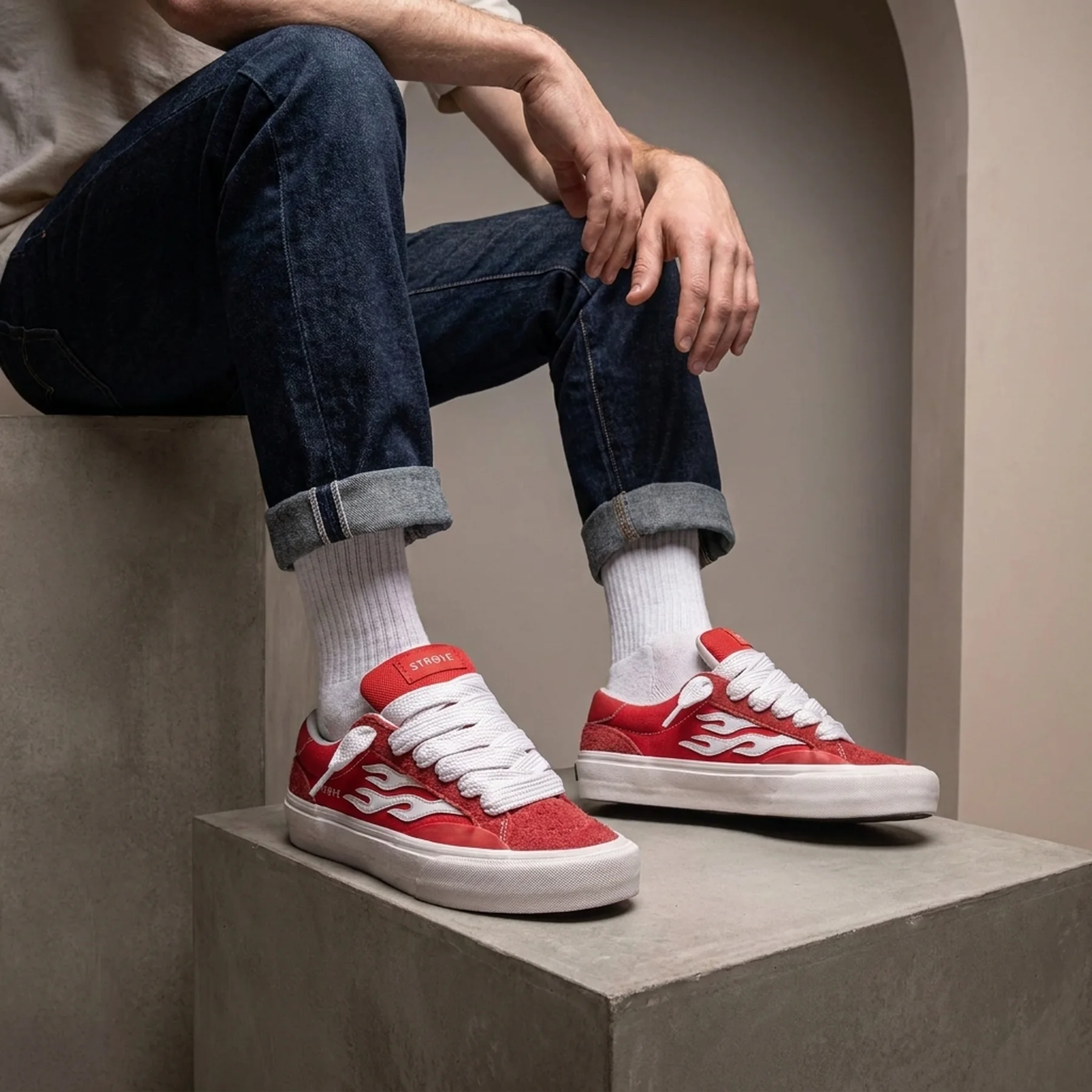 Кросівки чоловічі Straye Logan Puff Red