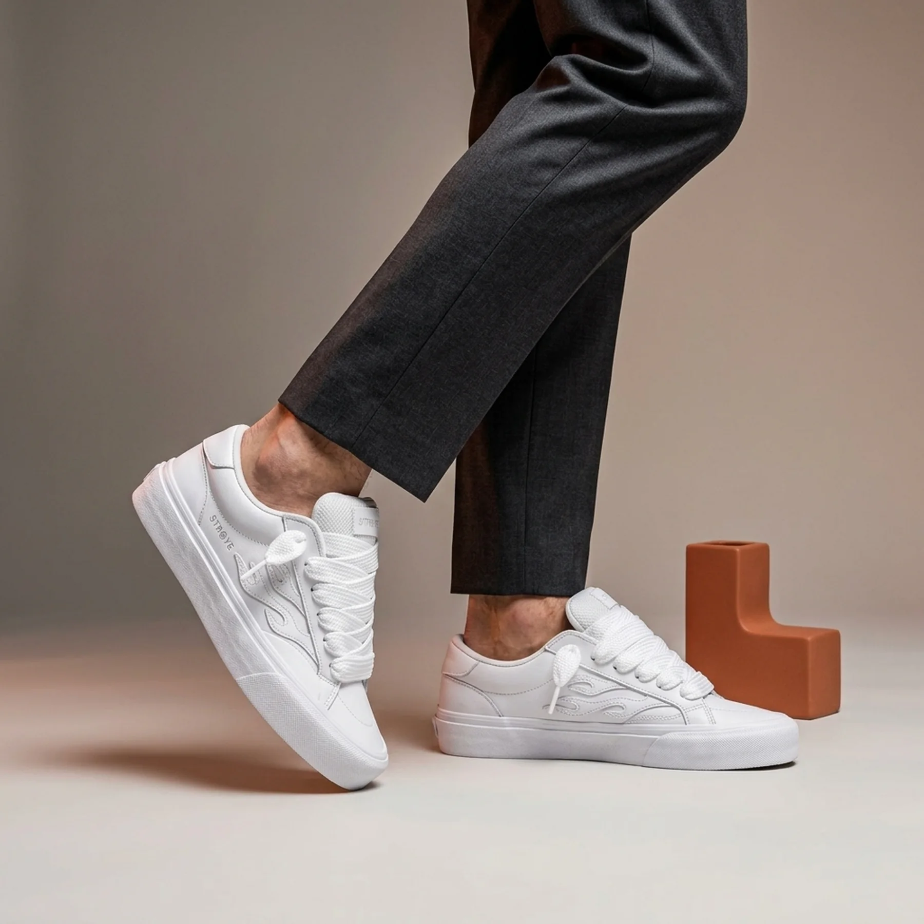 Кросівки чоловічі Straye Logan Puff Whiteout