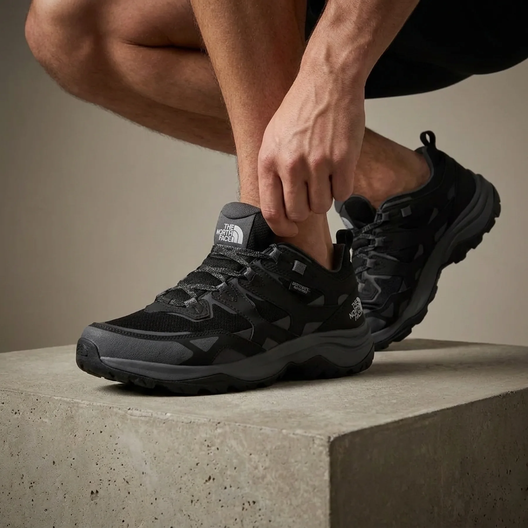 Кросівки чоловічі The North Face Hedgehog 3 Wp Black (NF0A818QKT0)