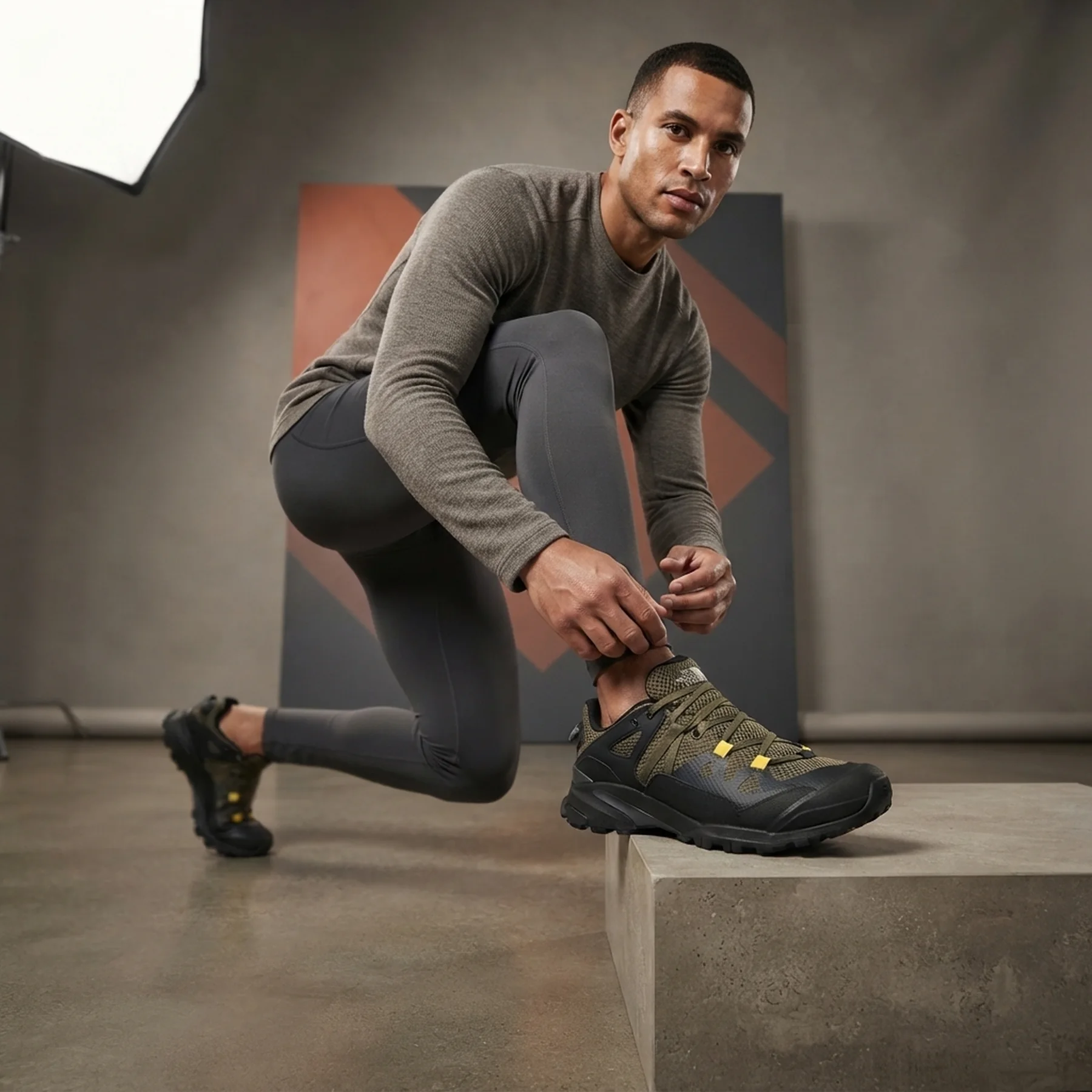 Кросівки чоловічі The North Face Ultra 112 Trail Running Shoes Olive/Black (NF0A8191BQW)