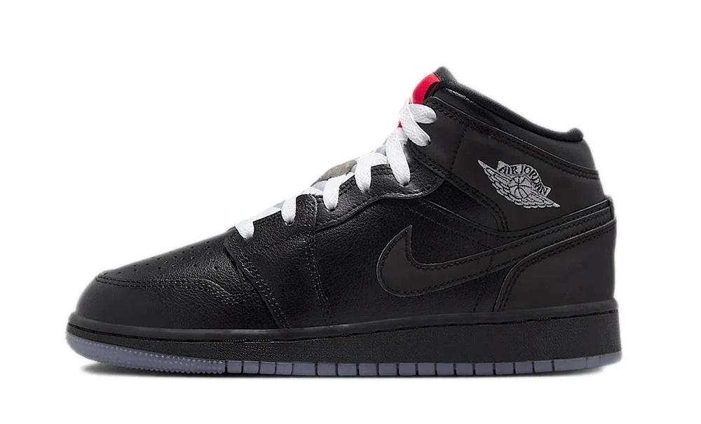 Кросівки дитячі Jordan 1 Mid Bg Black (HV5180-010)