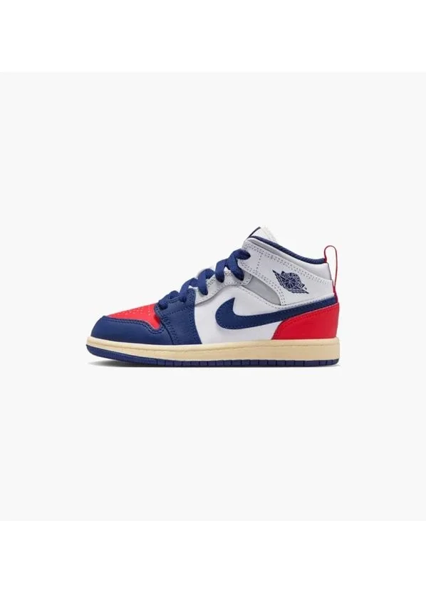 Кросівки дитячі Jordan 1 Mid (Ps) (DQ8424-102)