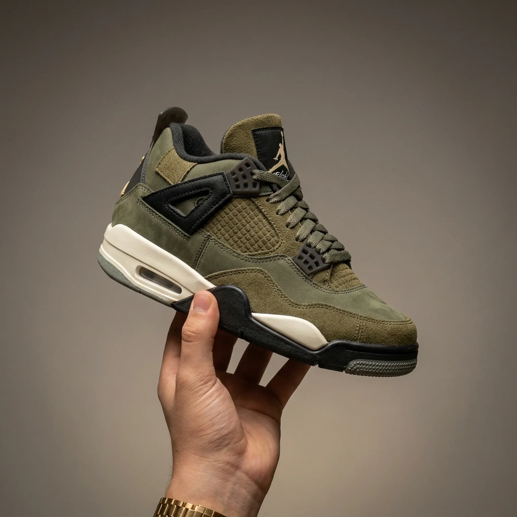 Кросівки дитячі Jordan 4 Retro Se Craft Medium Xs (FB9928-200)