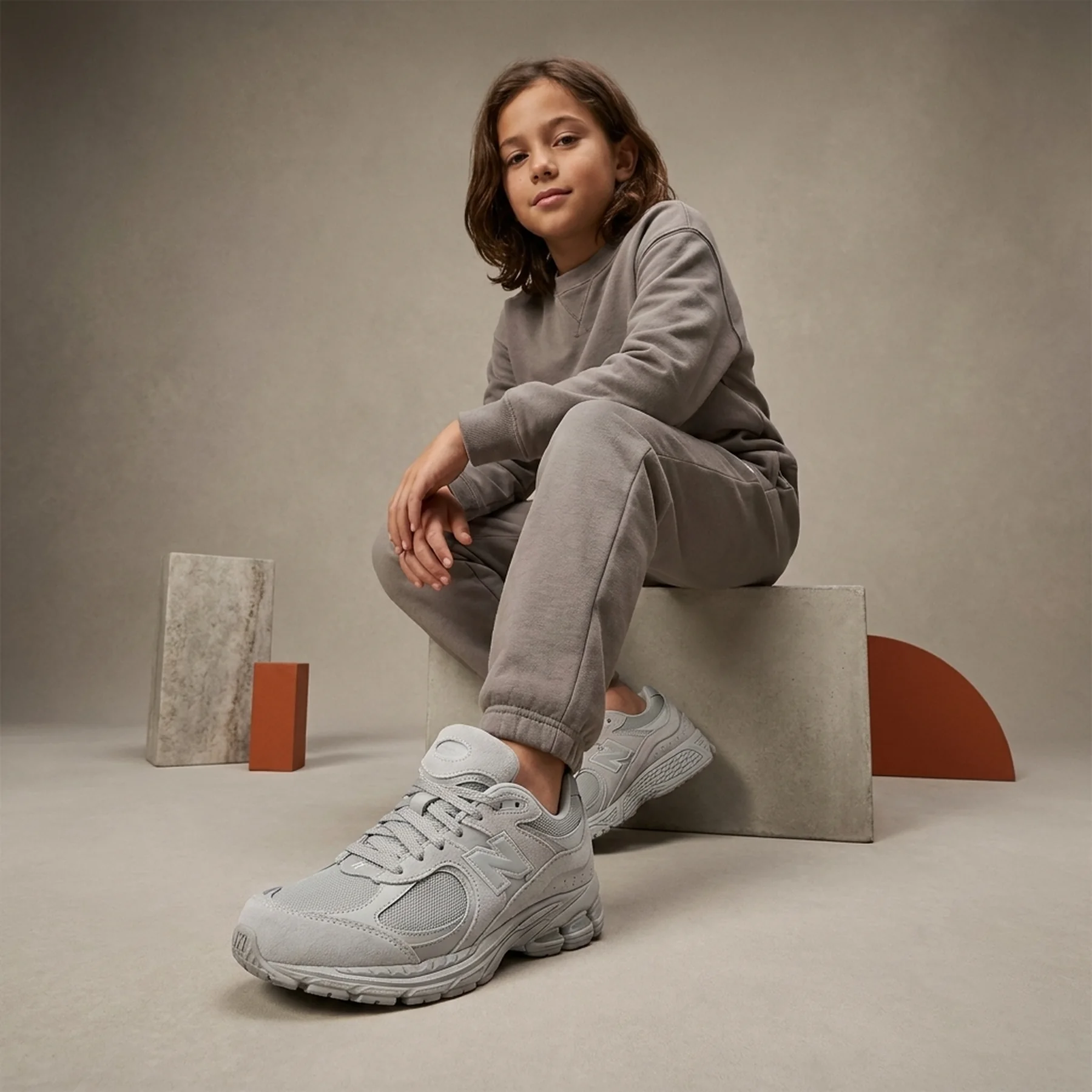 Кросівки дитячі New Balance 2002R Big Kid 'Grey Matter Reflection'