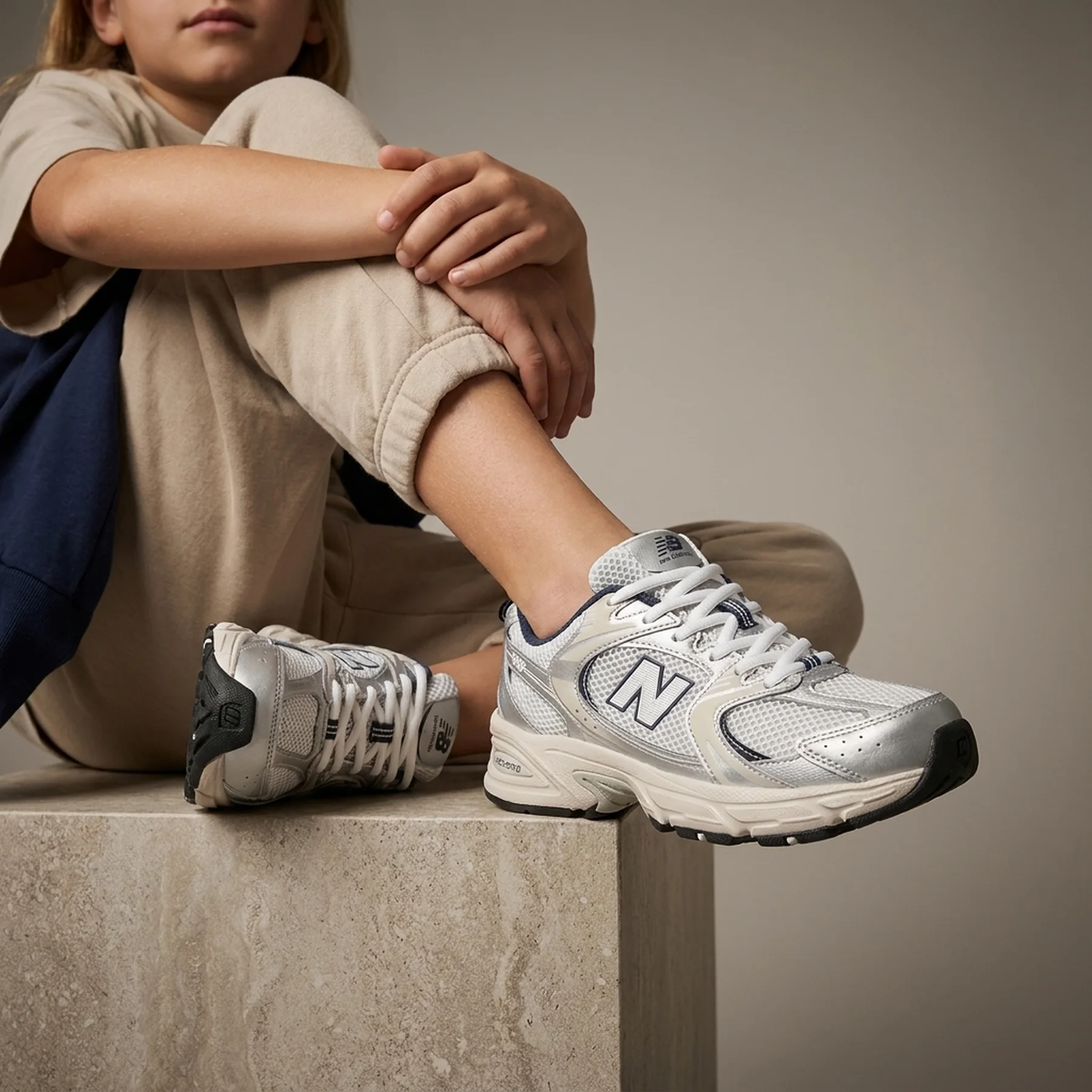 Кросівки дитячі New Balance 530 Big Kid 'Summer Fog Navy'