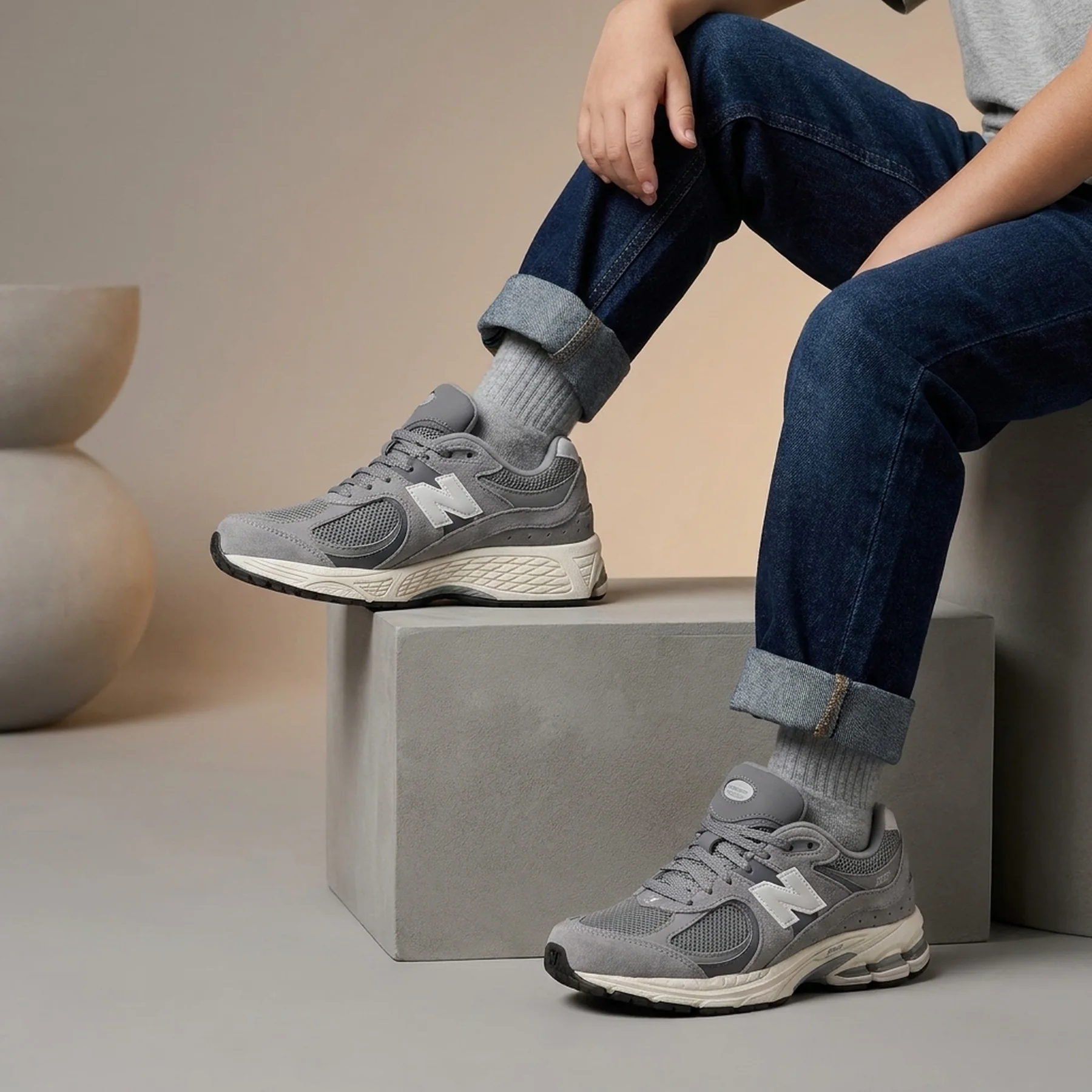 Кросівки дитячі New Balance 9060 Big Kid 'Black Castlerock