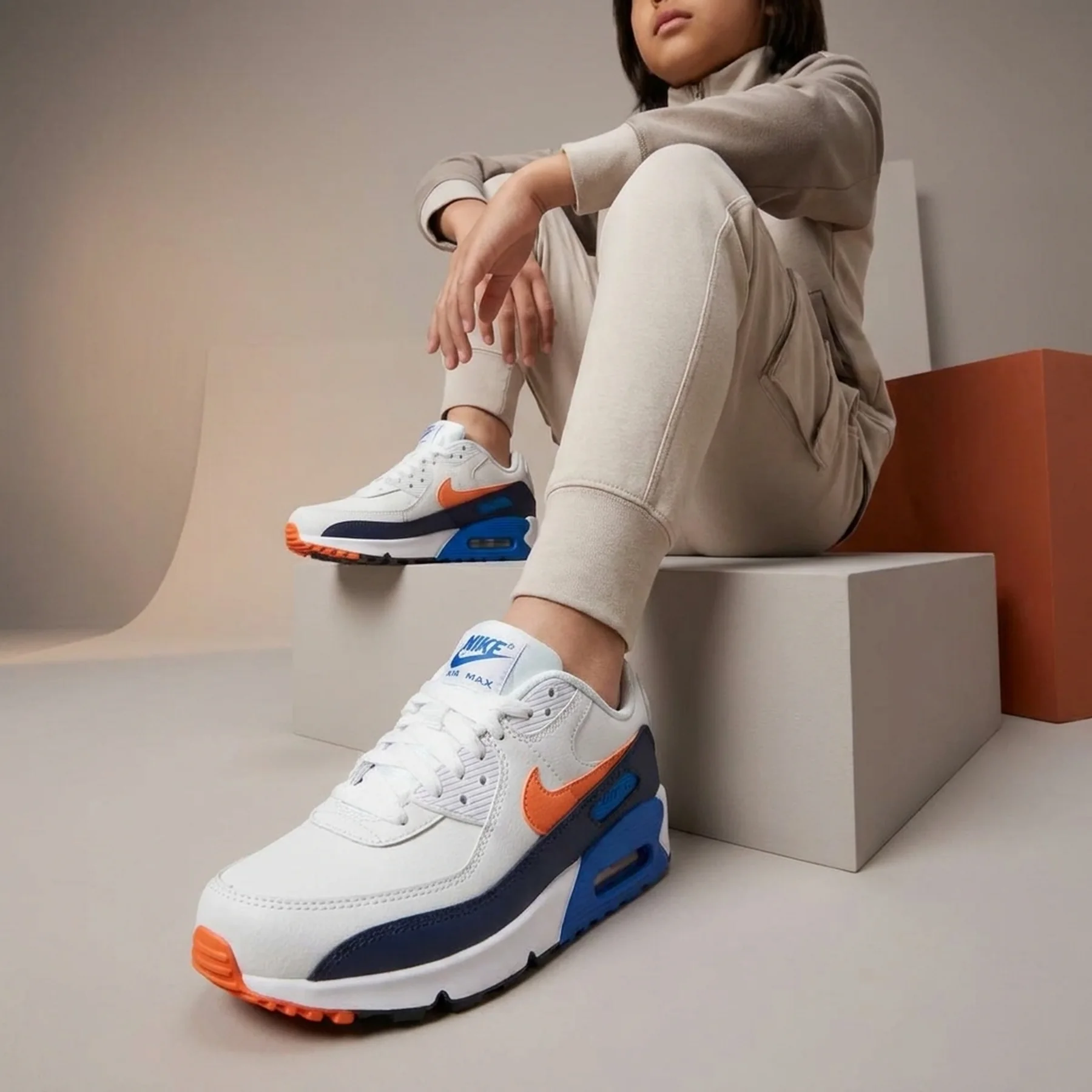 Кросівки дитячі Nike Air Max 90 Ltr (Gs) (CD6864-120)