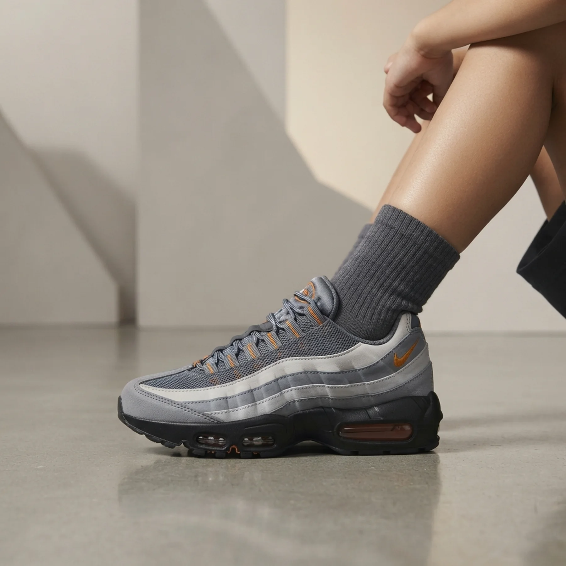 Кросівки дитячі Nike Air Max 95 Grey (IB2871-001)