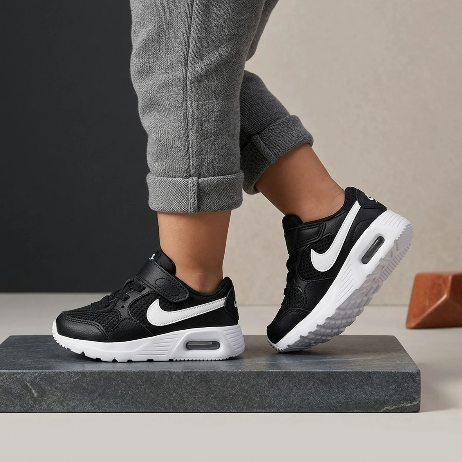 Кросівки дитячі Nike Air Max Sc Td 'Black White' (CZ5361-002)