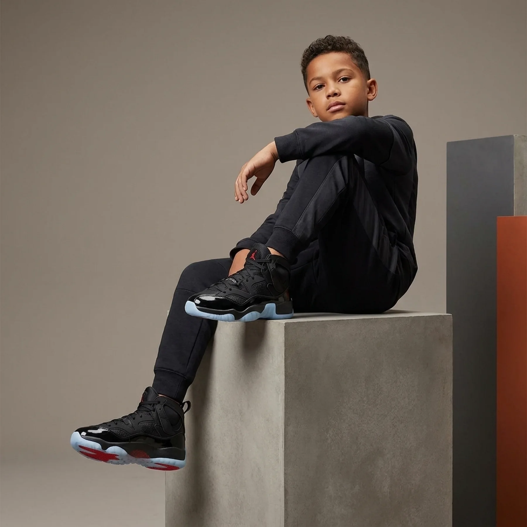 Кросівки дитячі Nike Jumpman Two Trey (Gs) Sneakers Black (DQ8431-003)
