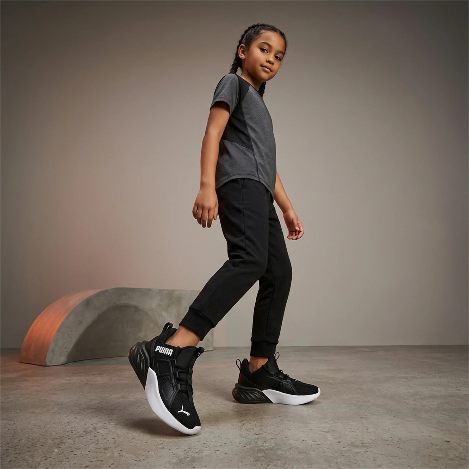 Кросівки дитячі Puma Contempt Demi Remix Mesh Black (378509-01)