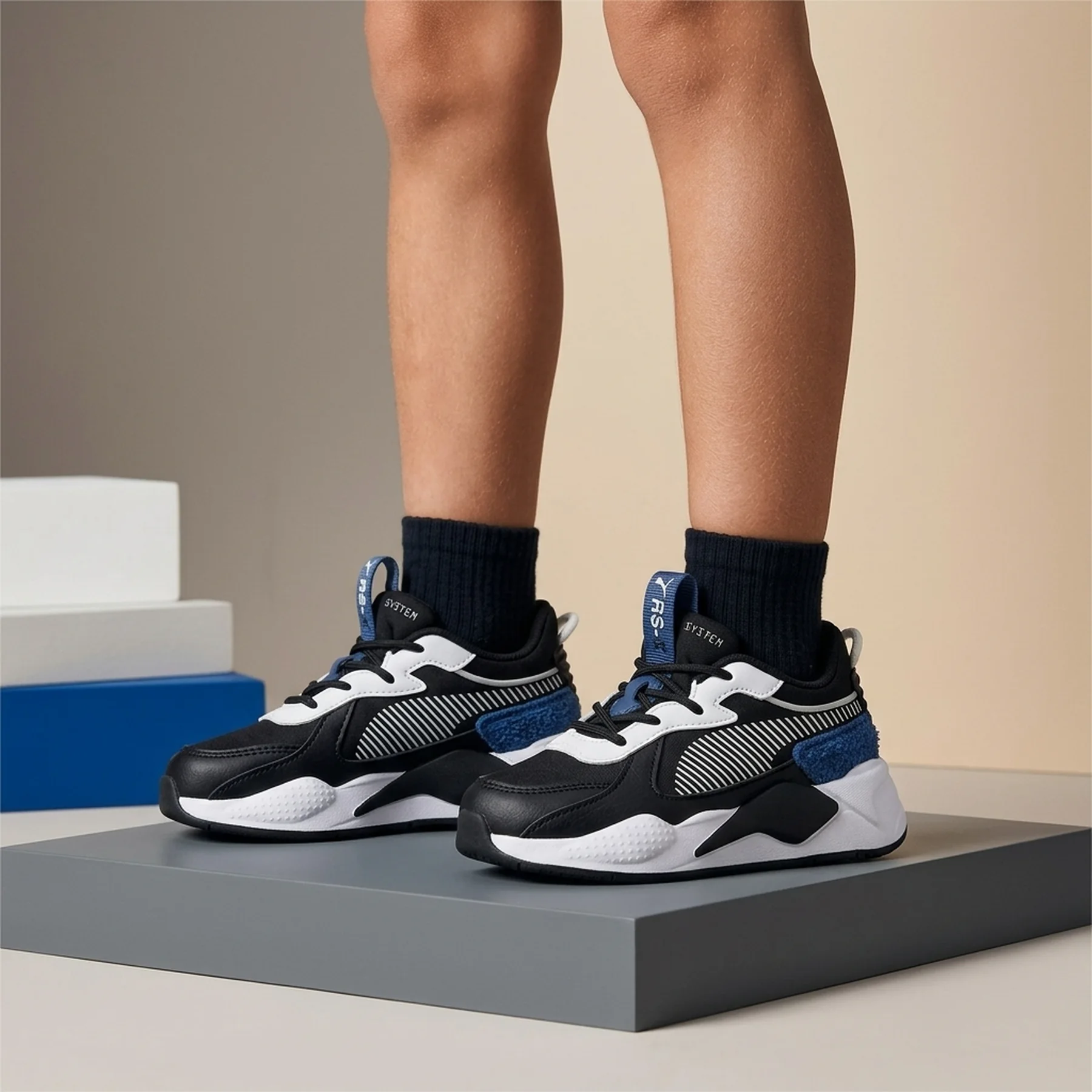 Кросівки дитячі Puma Rs-X Collegiate Black (371628-01)