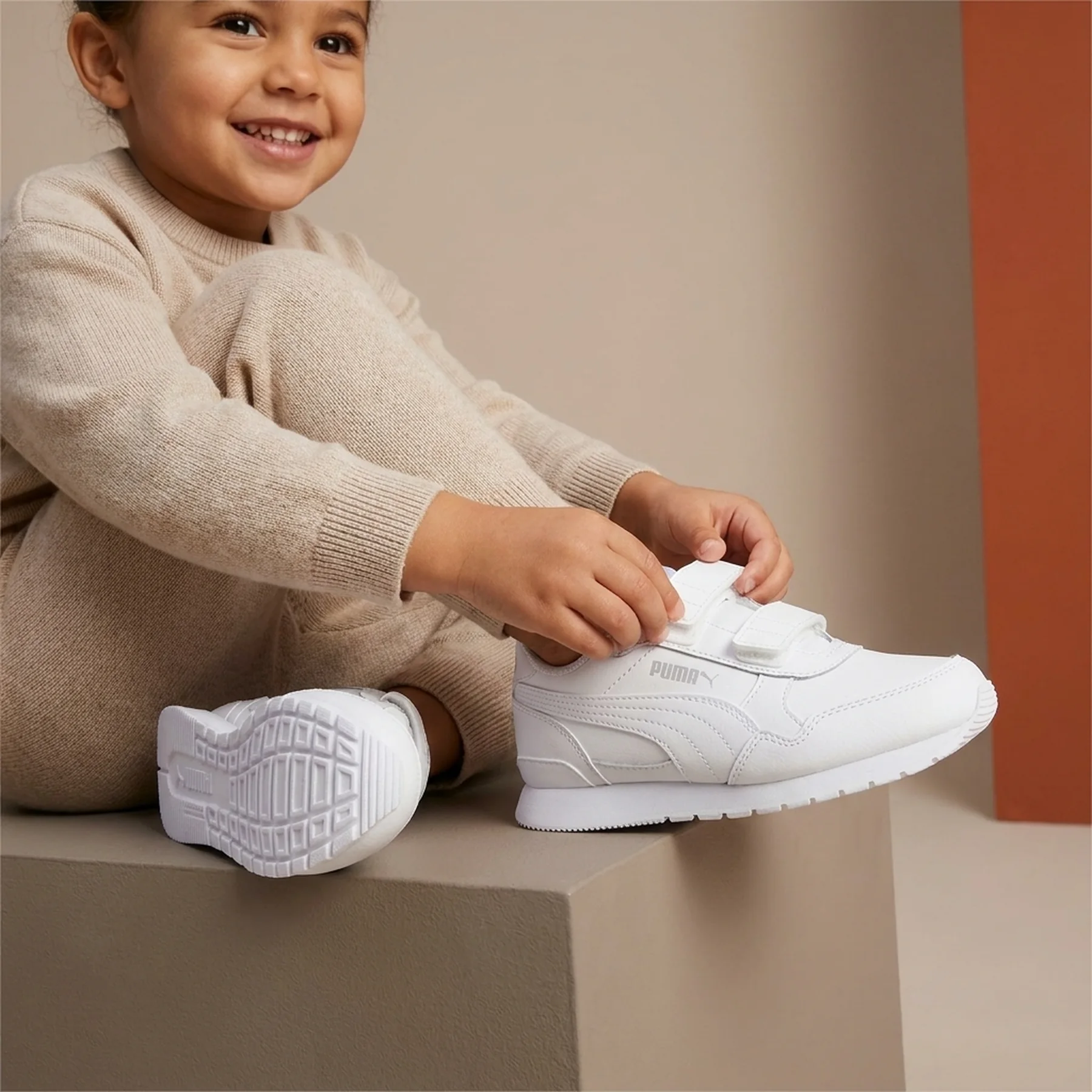 Кросівки дитячі Puma St Runner V3 White (384905-02)