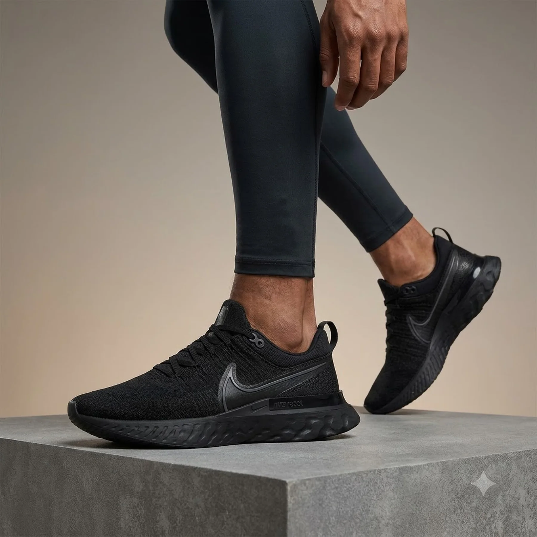 Кросівки чоловічі Nike React Infinity Run Fk 3 Black Dh5392-001 (DH5392-001)