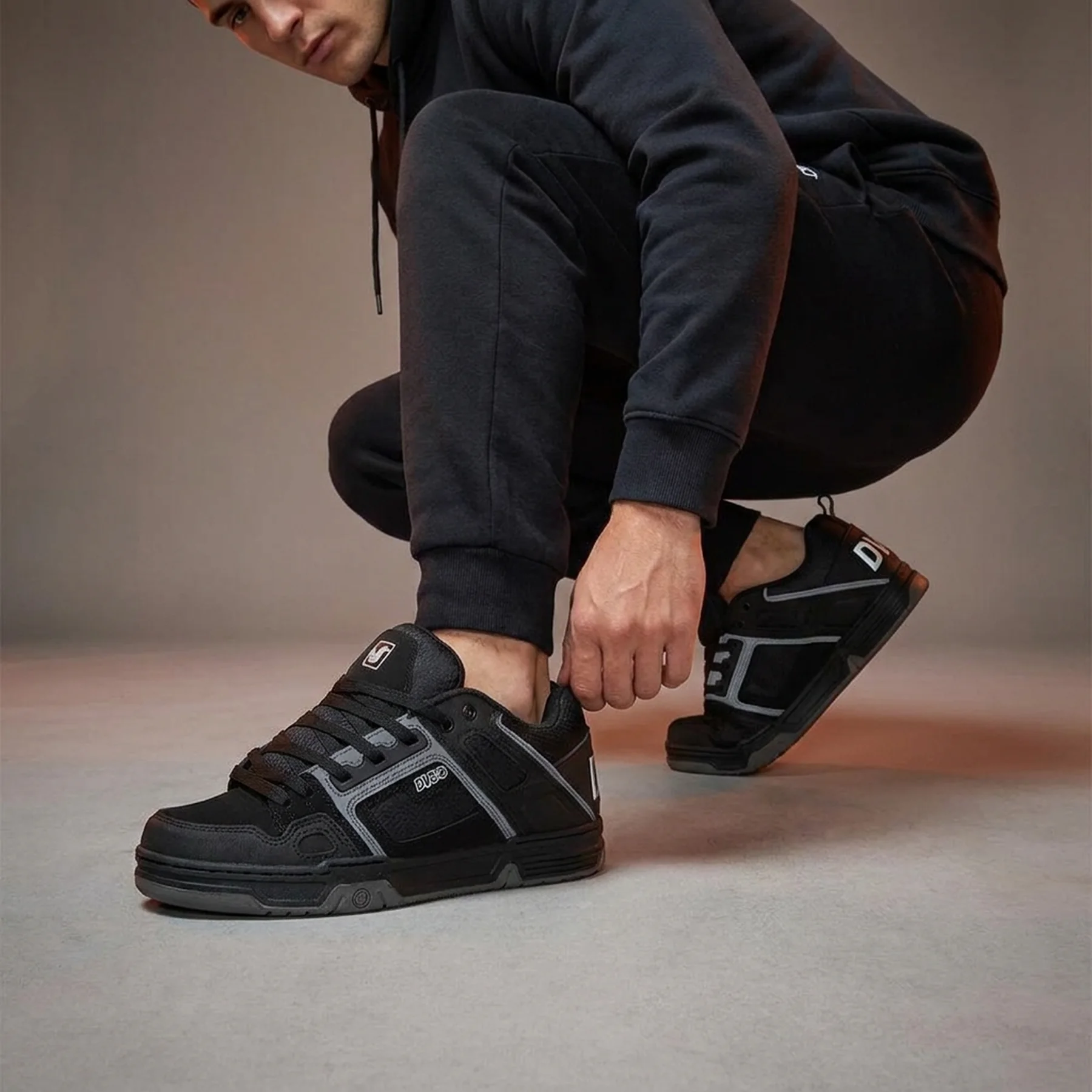 Кросівки DVS Comanche Black Reflective Charcoal