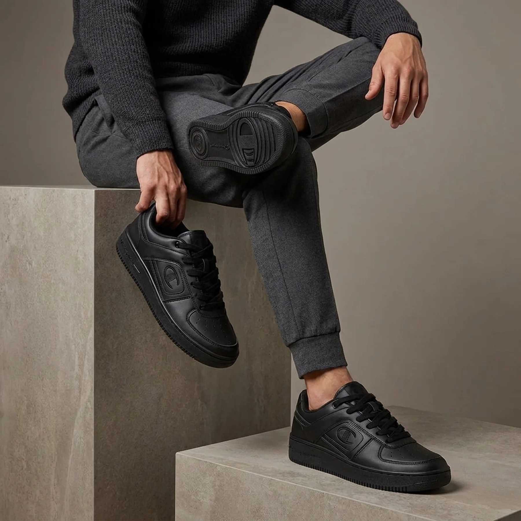 Кросівки foul play element low low cut shoe S21883-KK001 Champion 10 (44) Чорний