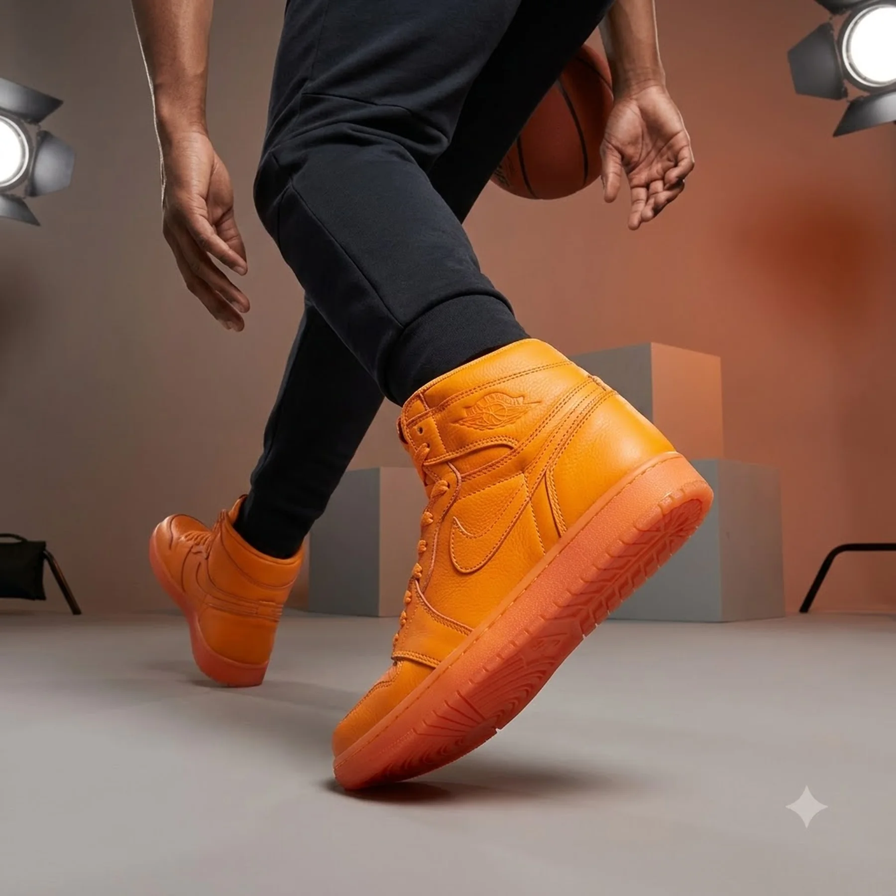 Кросівки Jordan 1 Gatorade Orange Peel