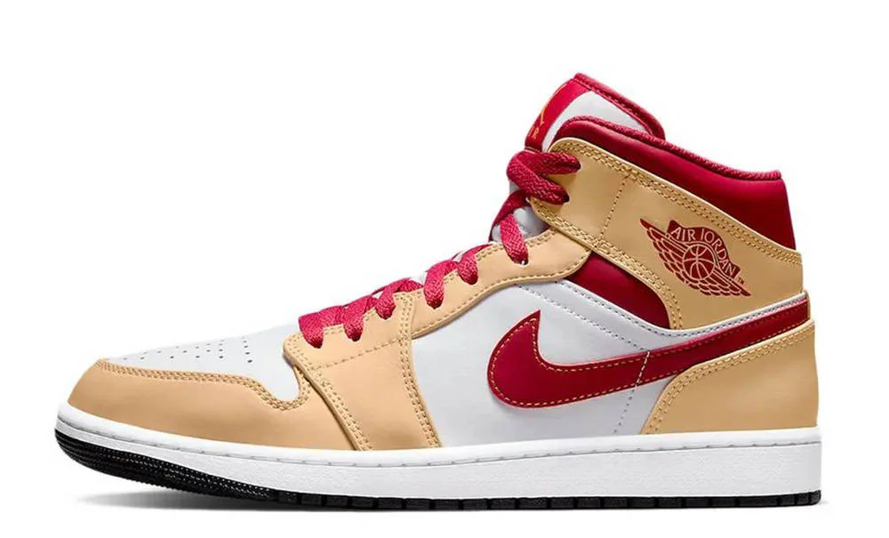 Кросівки Jordan 1 mid beige