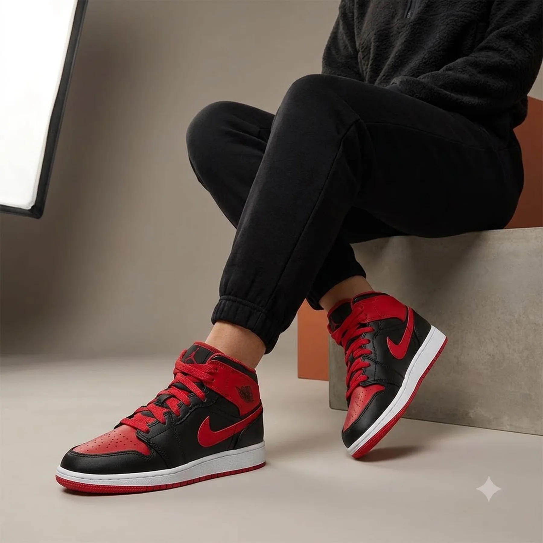 Кросівки Jordan 1 mid gs