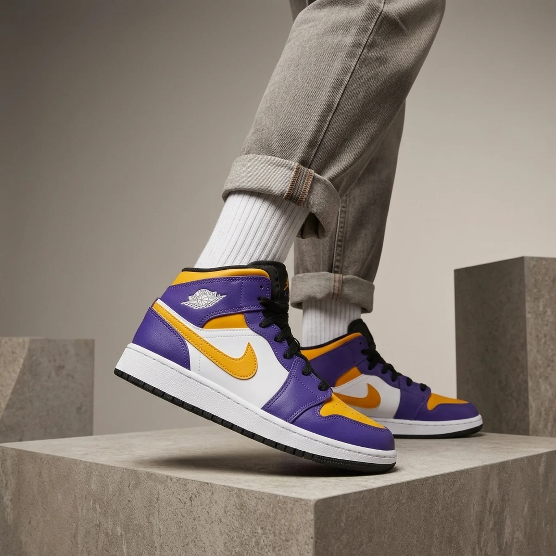 Кросівки Jordan 1 mid gs