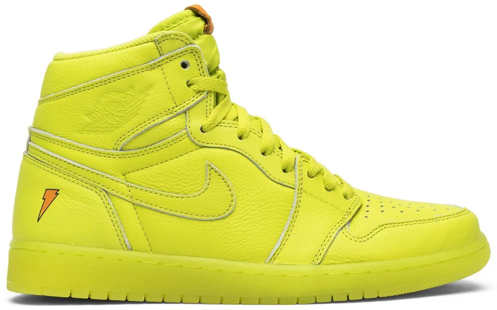 Кросівки Jordan 1 retro high og gatorade cyber yellow