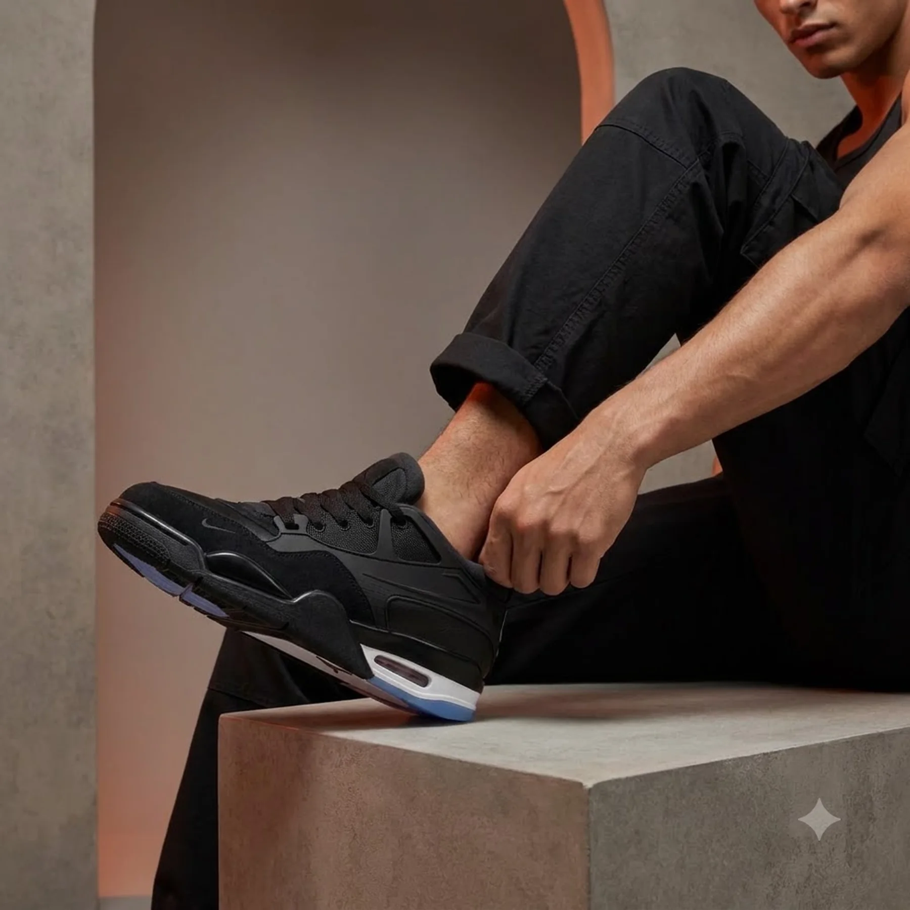 Кросівки Jordan 4 rm black