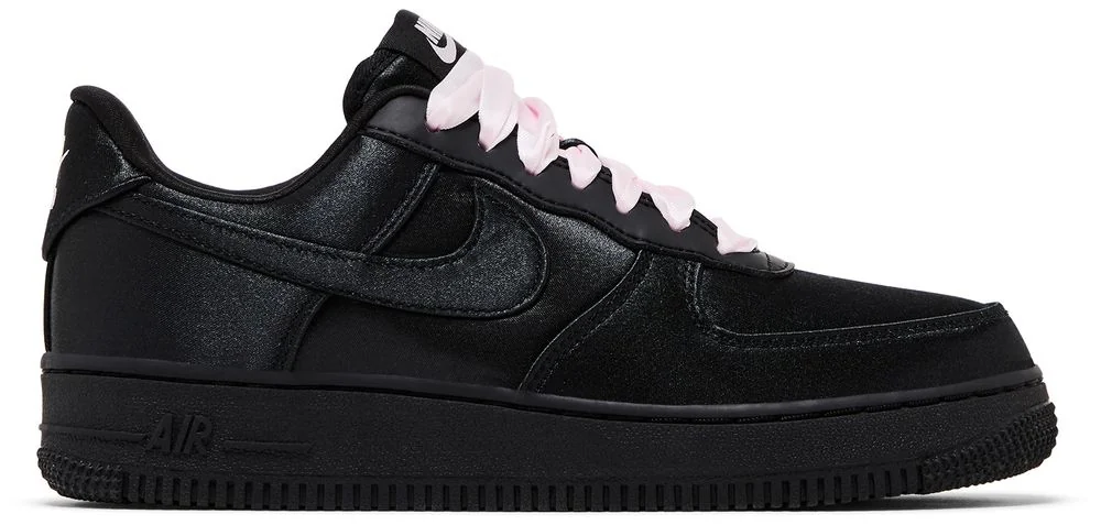 Кросівки Nike Air Force 1 Low Black Satin