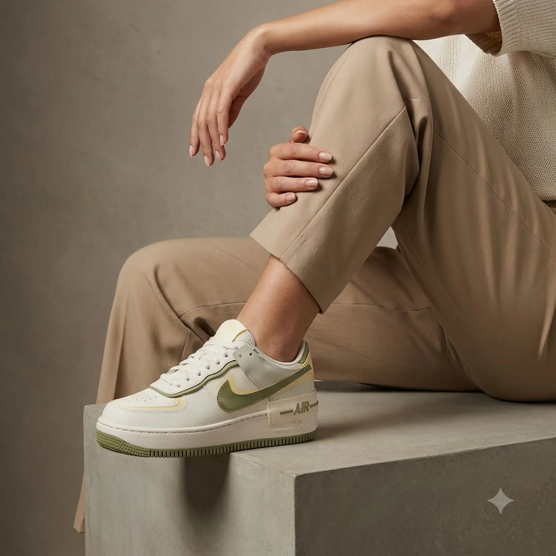 Кросівки NIKE AIR FORCE 1 SHADOW BEIGE