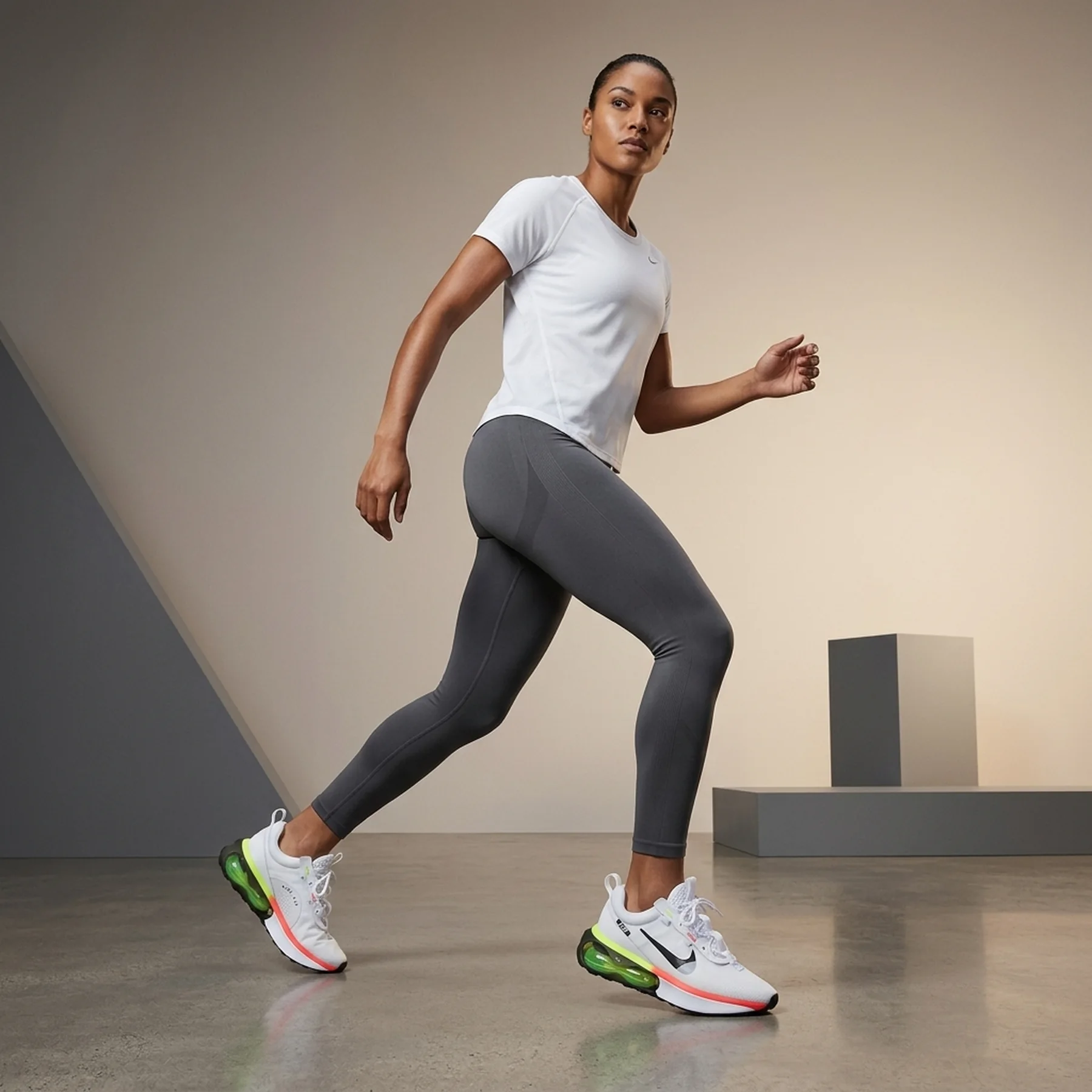 Кросівки Nike Air Max 2021 White Bright Crimson Volt