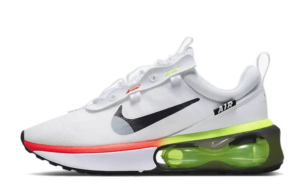 Кросівки Nike Air Max 2021 White Bright Crimson Volt