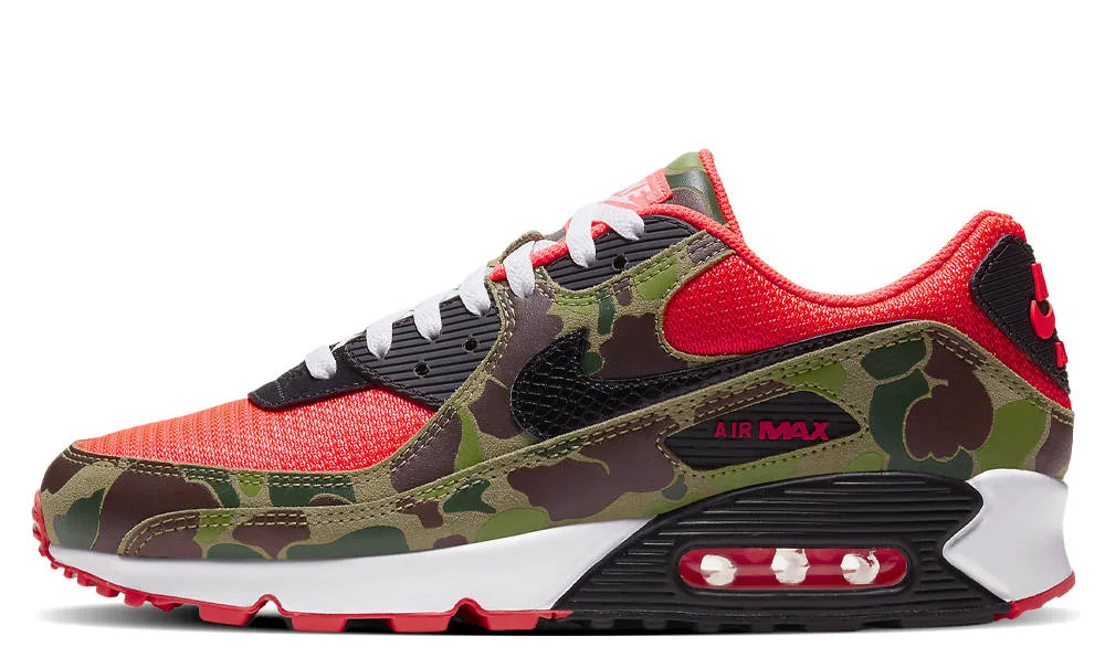 Кросівки Nike Air Max 90 Dark Sage and Solar Red