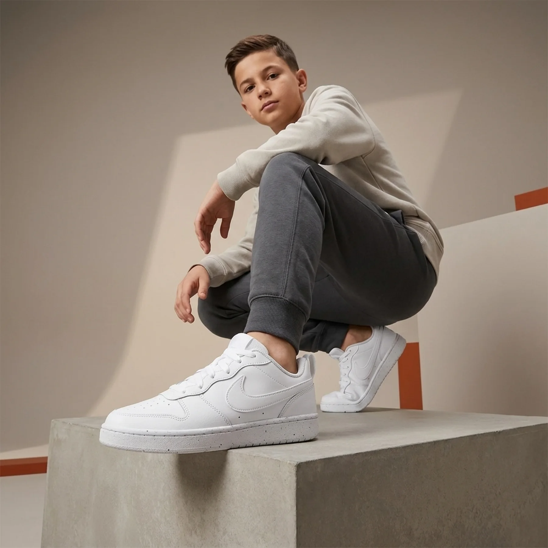 Кросівки Nike Court BOROUGH LOW RECRAFT BG WHITE