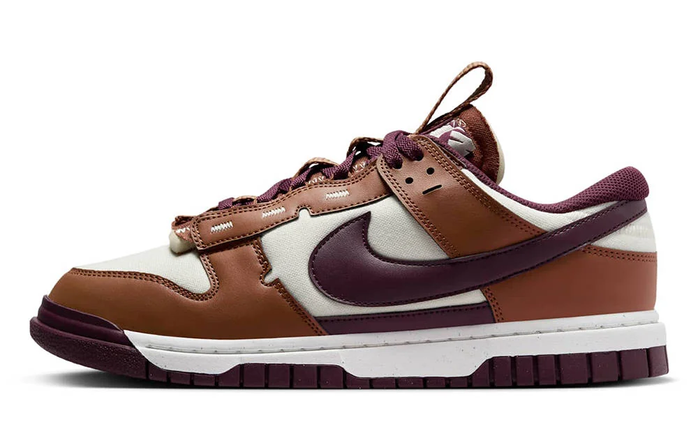 Кросівки Nike Dunk Low Jumbo 'Light British Tan Burgundy Crush'