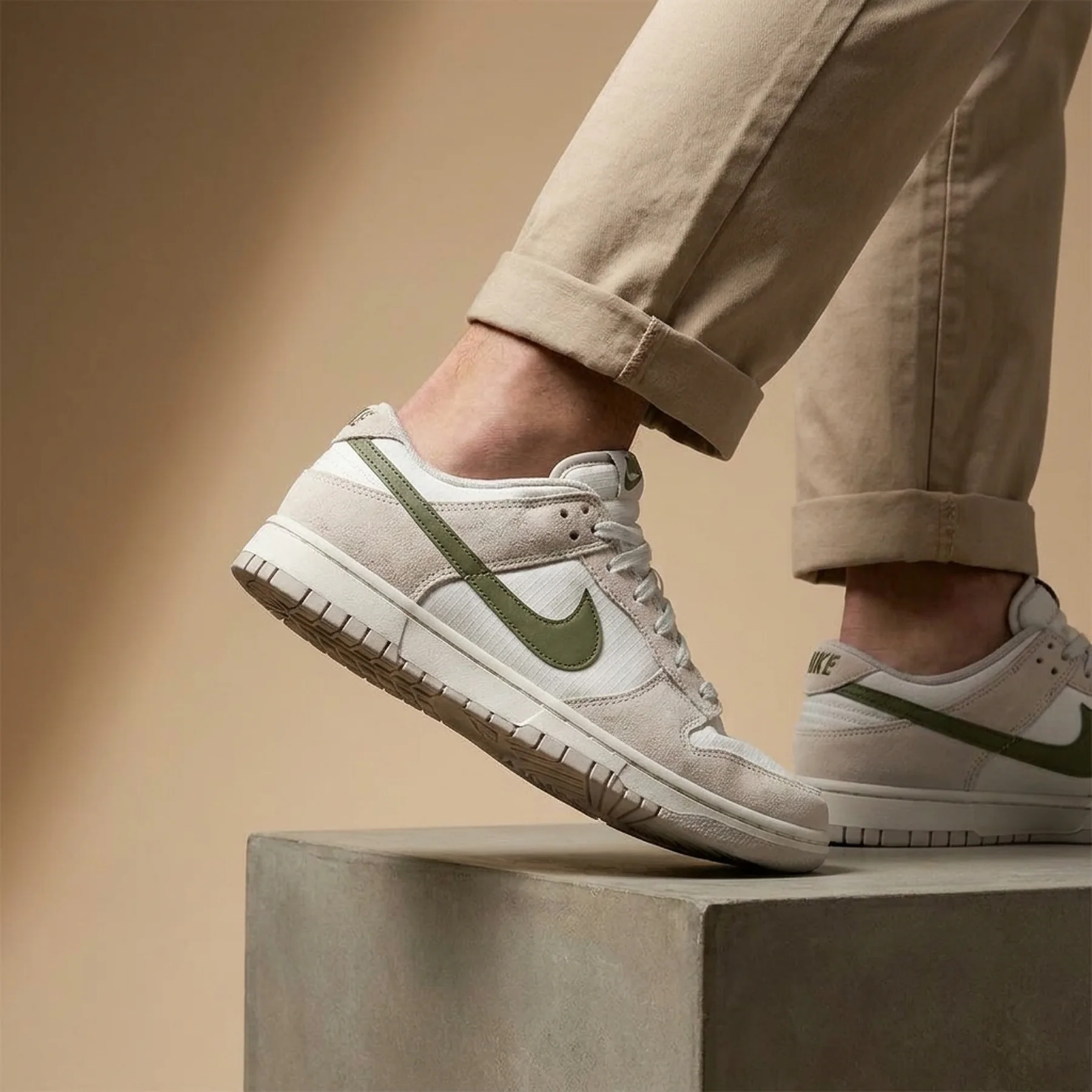 Кросівки Nike Dunk Low White/Beige