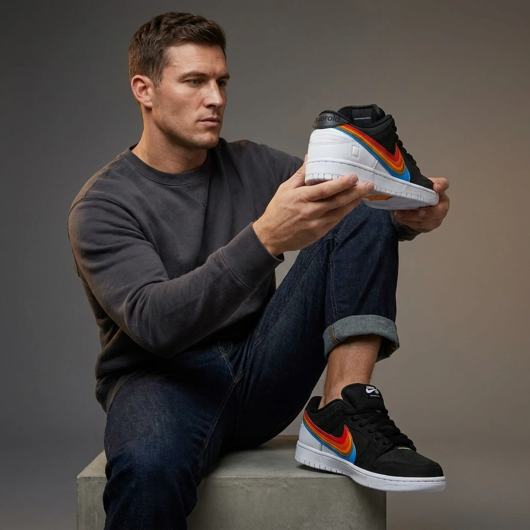 Кросівки Nike sb dunk low pro polaroid