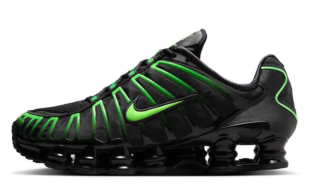 Кросівки Nike Shox TL Black Neon