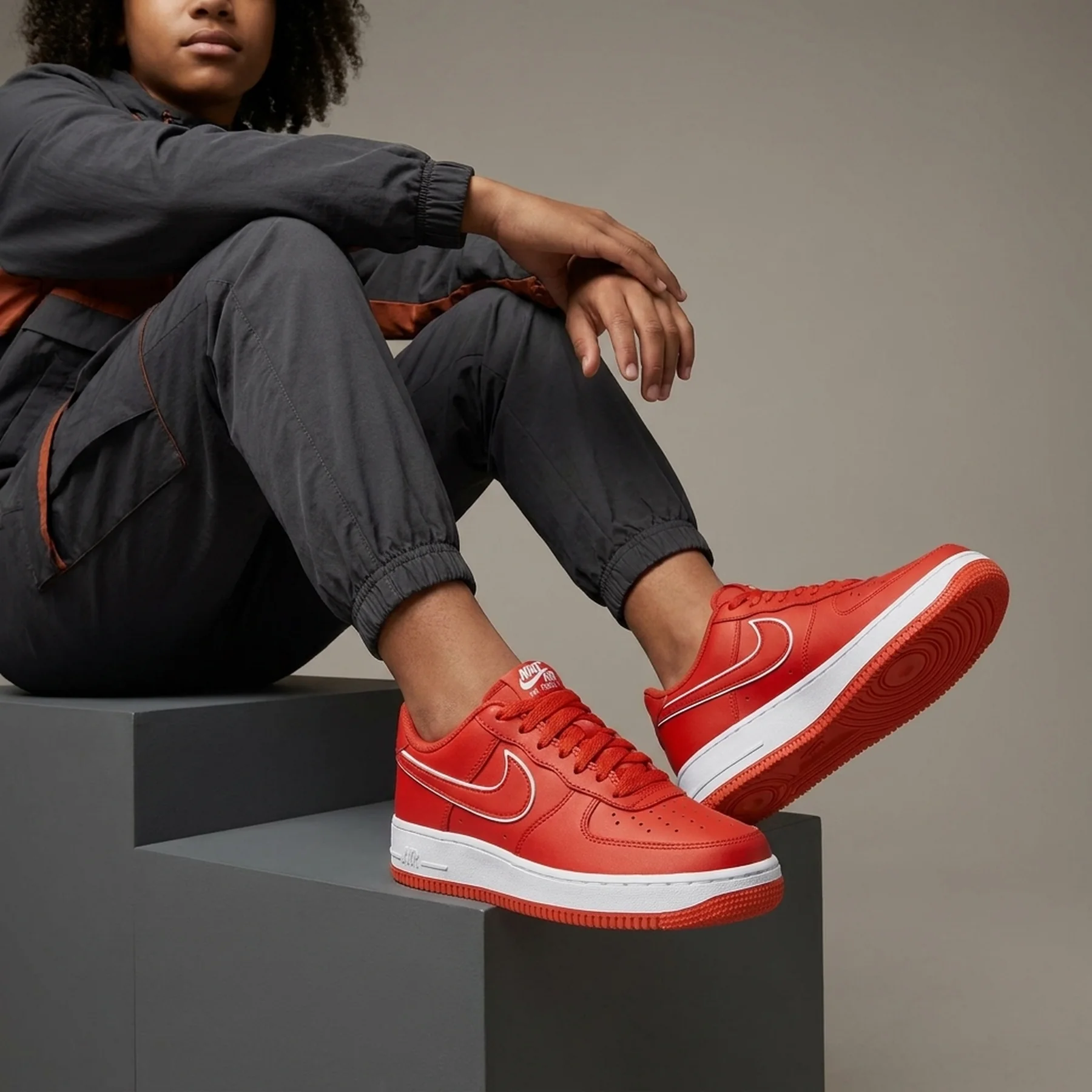 Кросівки підліткові Nike Air Force 1 (Gs) (DX5805-600)