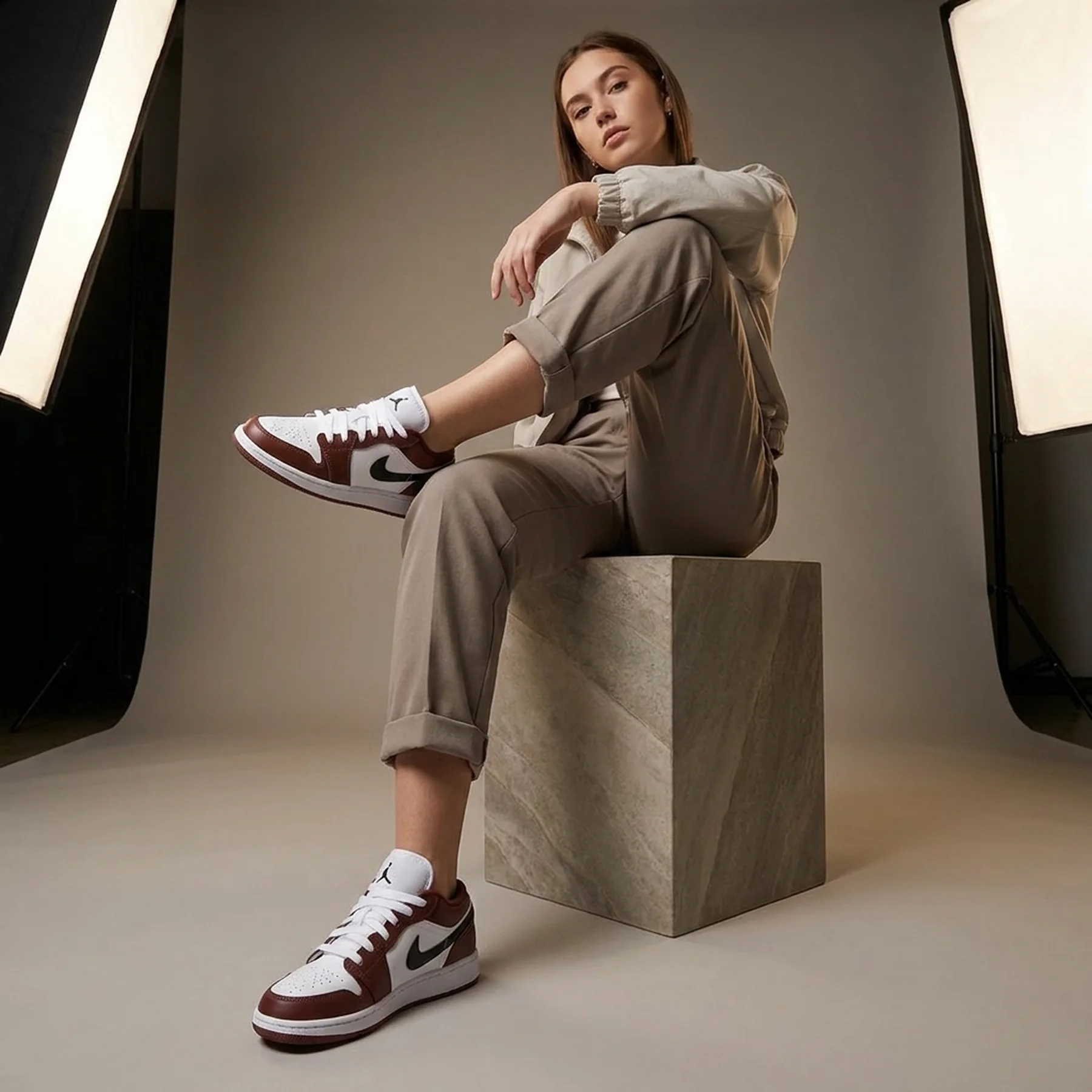 Кросівки підліткові Nike Air Jordan 1 Low Se (HF3188-102)