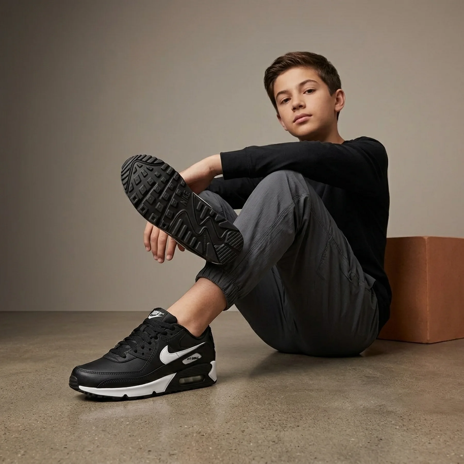 Кросівки підліткові Nike Air Max 90 Ltr (Gs) (CD6864-010)
