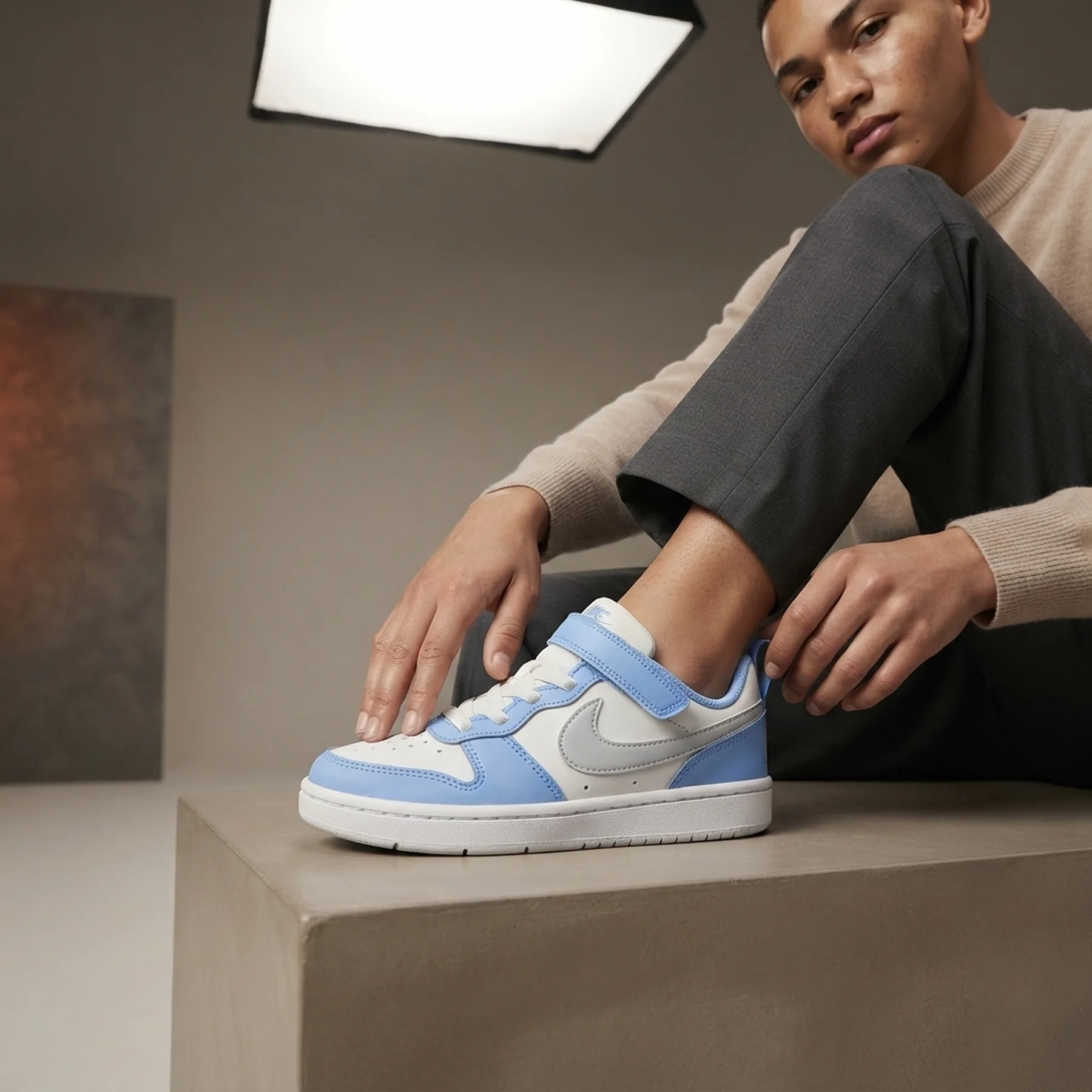 Кросівки підліткові Nike Court Borough Low Recraft (DV5457-128)