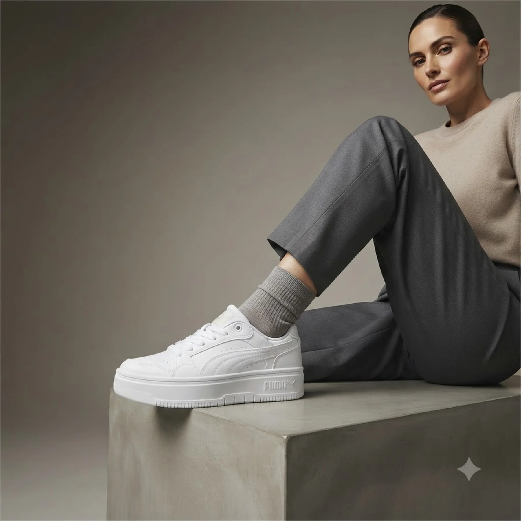 Кросівки Rebound Femme Low 40259201 Puma 3,5 (36) Білий