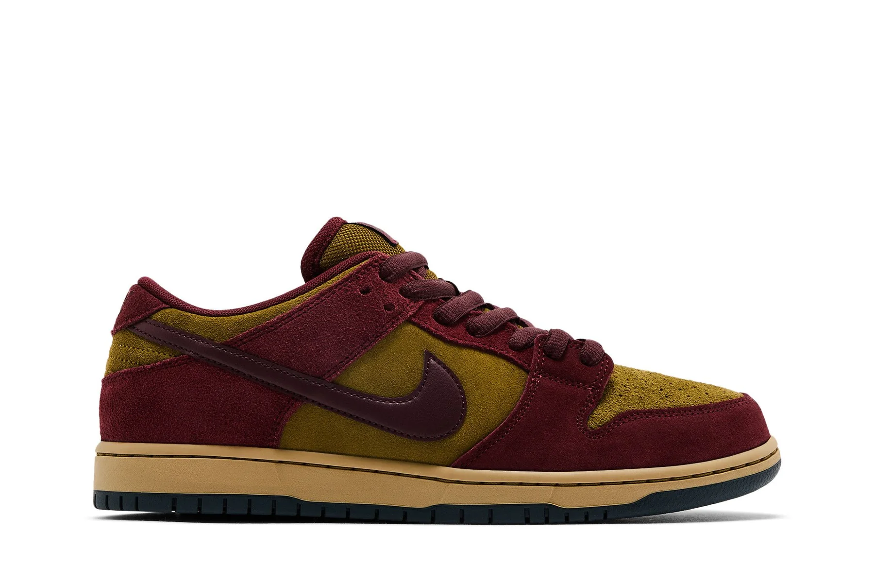 Кросівки SB Dunk Low Pro Burgundy Crush Olive Flak