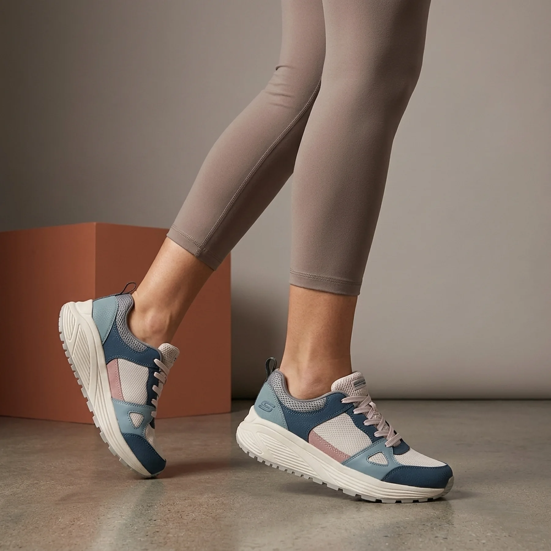 Кросівки Skechers BOBS Sparrow 2.0 Retro Clean Blue Beige