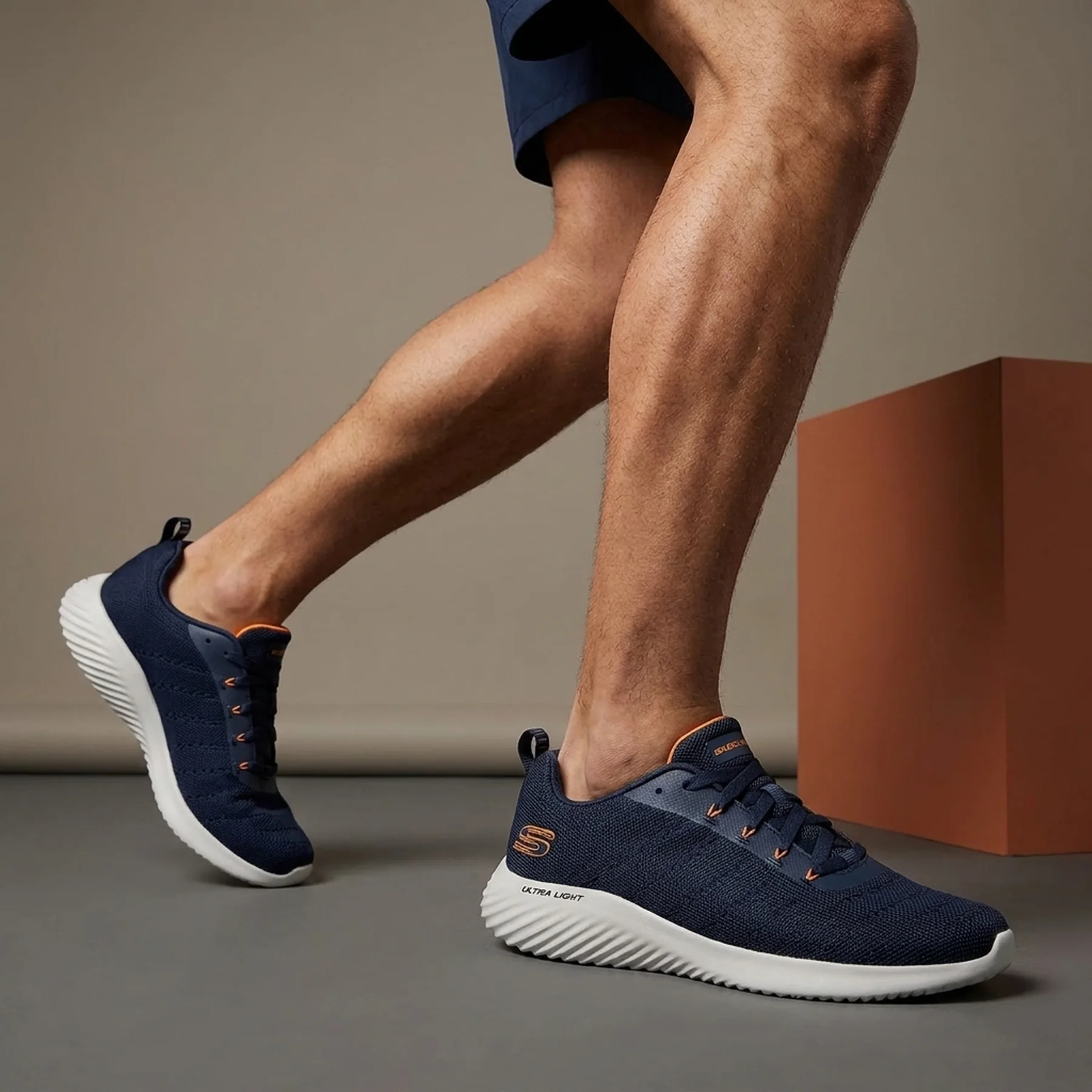 Кросівки Skechers Bounder Navy Orange