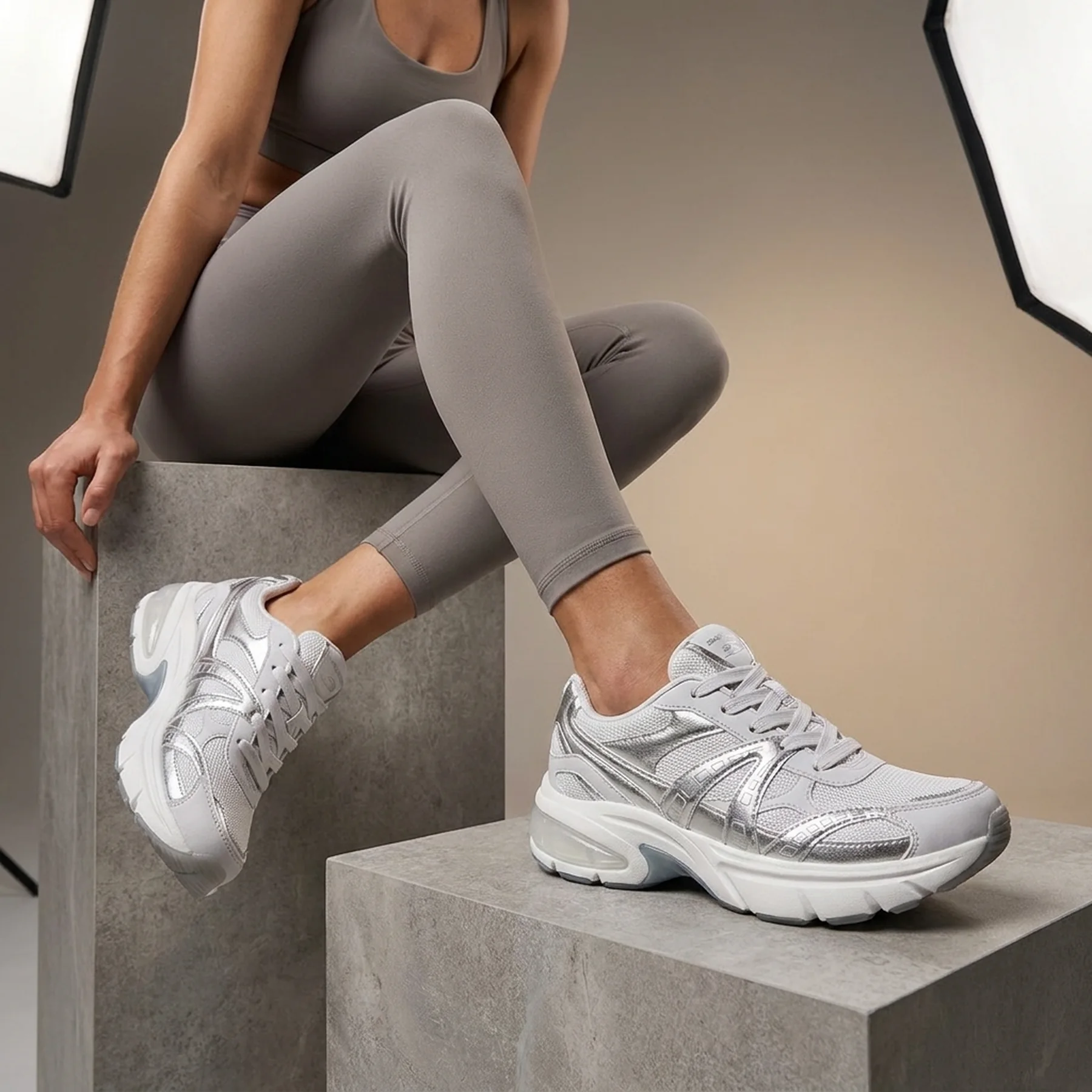 Кросівки Skechers Shadow Stellar 90 Gray