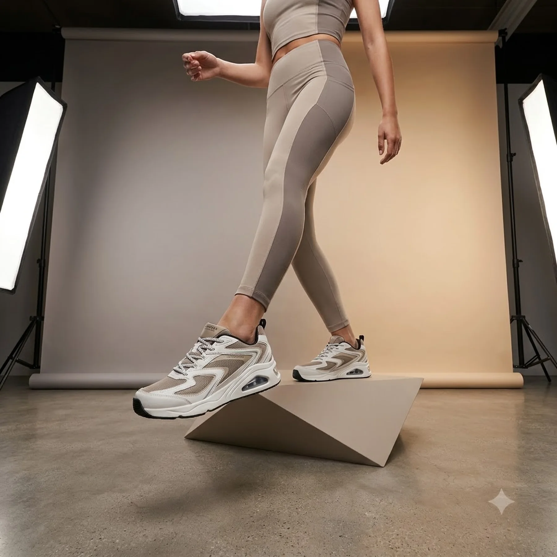 Кросівки Skechers Tres Air Uno White Tan