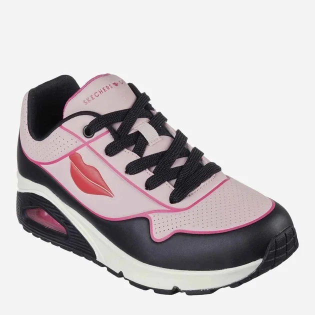 Кросівки Skechers Uno Diane Von Furstenberg Black Pink