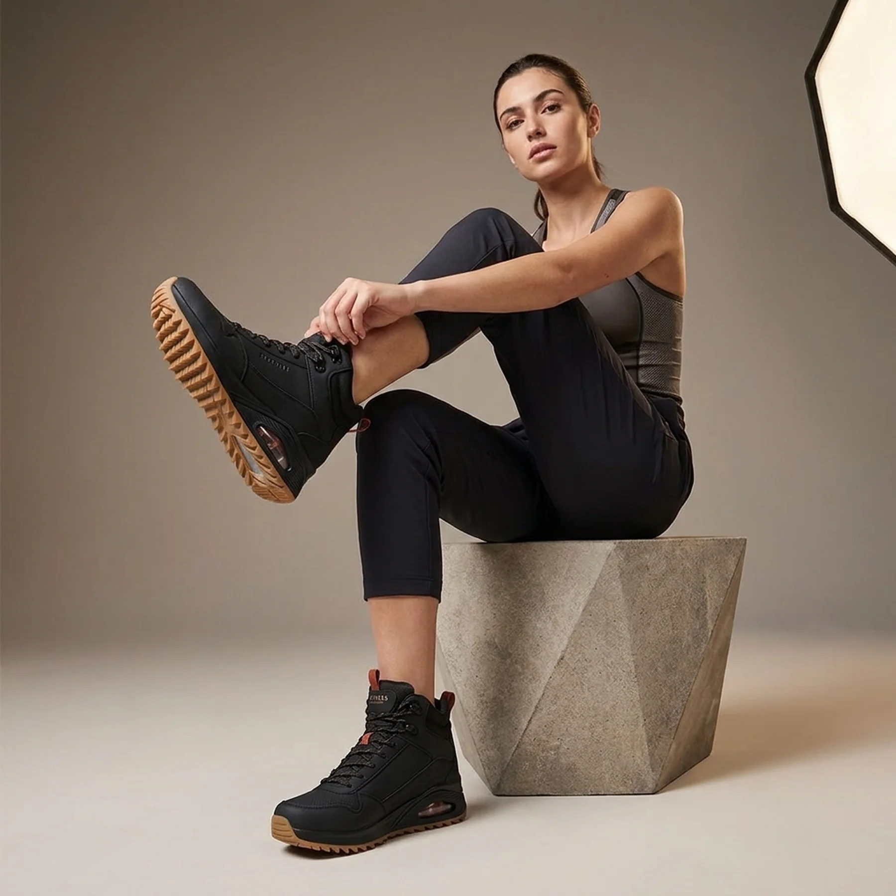 Кросівки Skechers Uno Peaks Street Hikes Black