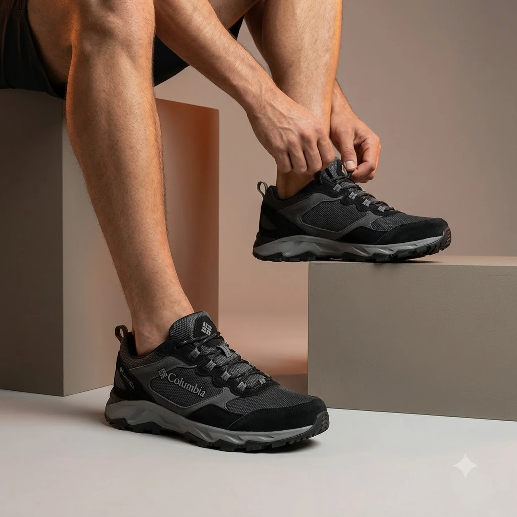 Кросівки STRATA TRAIL™ LOW WP 2076891010 Columbia 10 (44) Чорний